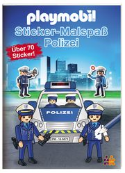 Playmobil - Sticker-Malspaß Polizei