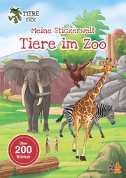 Tiere im Zoo - Meine Stickerwelt