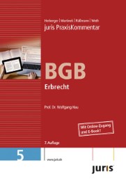 juris Praxiskommentar BGB Gesamtausgabe / Erbrecht - Cover