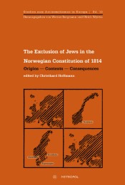 The Exclusion of Jews in the Norwegian Constitution of 1814 - Cover