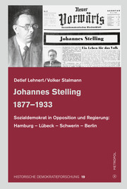 Johannes Stelling 1877-1933 - Cover