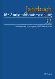 Jahrbuch fur Antisemitismusforschung 32 (2023) - Cover