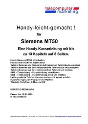 Siemens MT50-leicht-gemacht