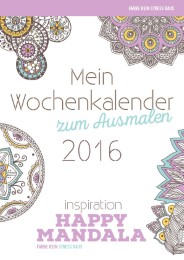 Inspiration Happy Mandala 2016 - Cover