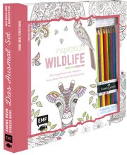 Kreativ-Set Farbe rein, Stress raus: Inspiration Wildlife