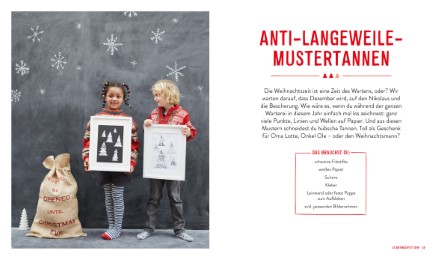 Das Kinderkunst-Kreativbuch - Winter und Weihnachten - Abbildung 3
