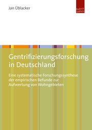 Gentrifizierungsforschung in Deutschland - Cover