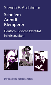 Scholem, Arendt, Klemperer - Cover