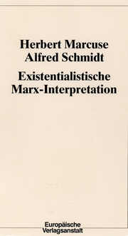 Existentialistische Marx-Interpretation - Cover