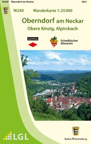 W240 Wanderkarte 1:25 000 Oberndorf am Neckar