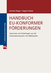 Handbuch EU-konformer Förderungen - Cover
