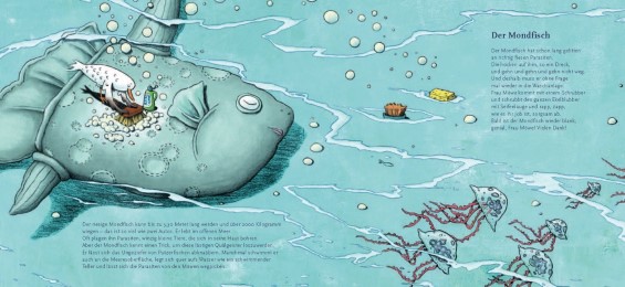 Der Mondfisch in der Waschanlage - Illustrationen 1
