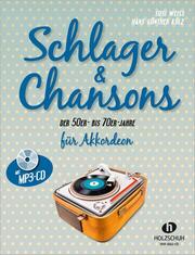 Schlager & Chansons der 50er- bis 70er-Jahre (mit MP3-CD) - Cover