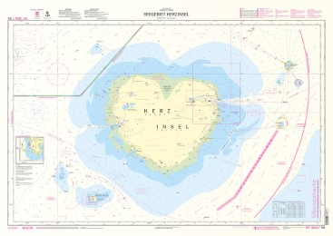 Lern-Seekarte 'Herzinsel'