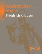 Wachtmeister Studer - Cover