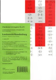 Dürckheim-GriffRegister Nr. 470 Landesrecht Brandenburg