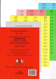 DürckheimRegister Nr. 2566 Schönfelder kompakt Farbe