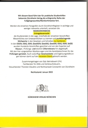 Ertragssteuerrecht - Markierhinweise/Fußgängerpunkte für das Steuerberaterexamen, Dürckheim'sche Markierhinweise