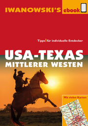 USA-Texas und Mittlerer Westen - Reiseführer von Iwanowski - Cover