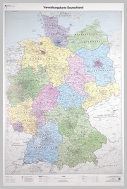Verwaltungskarte Deutschland 1:750 000