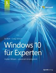 Windows 10 für Experten - Cover