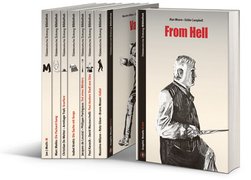 SZ Graphic Novels Staffel 3 Krimi: From Hell / Vallat / Paul Austers Stadt aus Glas / Tod eines Mörders / Die Sache mit Sorge / Scarface / Die Packard Gang / M