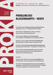 Probleme des Klassenkampfs - heute - Cover