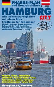 Pharus-Plan und Kurzreiseführer Hamburg City
