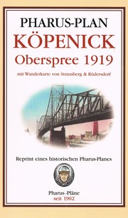 Pharus-Plan Berlin-Oberspree 1919 (Köpenick, Friedrichshagen, Erkner, Grünau, Gosen)