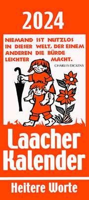 Laacher Kalender - Heitere Worte 2024 - Cover