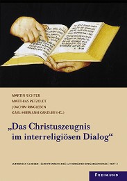 'Das Christuszeugnis im interreligiösen Dialog' - Cover