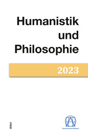 Humanistik und Philosophie 4
