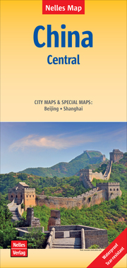 Nelles Map Landkarte China: Central - Cover