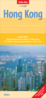 Nelles Map Landkarte Hong Kong