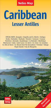 Nelles Map Landkarte Caribbean - Lesser Antilles - Cover