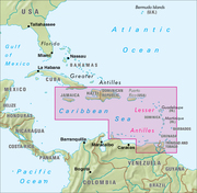 Nelles Map Landkarte Caribbean - Lesser Antilles - Abbildung 1