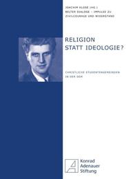 Religion statt Ideologie? - Cover
