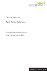 Riga's Capital Modernism - Cover