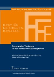Diatopische Variation in der deutschen Rechtssprache