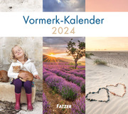 Vormerk-Kalender mit Zitaten 2024 - Cover