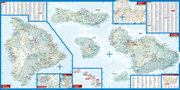 Hawaiian Islands, Hawaii, Borch Map - Abbildung 1