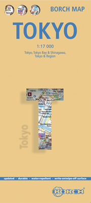 Tokyo, Tokio, Borch Map - Cover