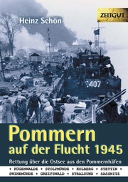 Pommern auf der Flucht 1945 - Cover