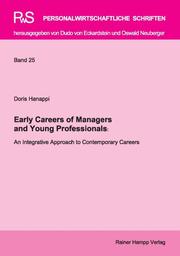 Early Careers of Managers and Young Professionals