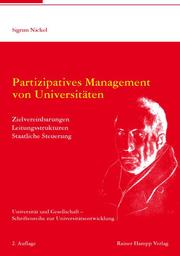 Partizipatives Management von Universitäten - Cover