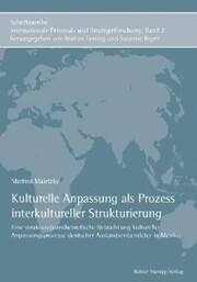 Kulturelle Anpassung als Prozess interkultureller Strukturierung - Cover