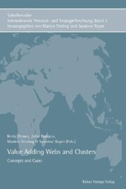 Value Adding Webs and Clusters - Cover