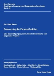 Outsourcing der Personalfunktion - Cover