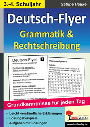 Deutsch-Flyer Rechtschreibung & Grammatik
