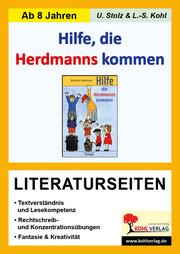 Hilfe die Herdmanns kommen - Literaturseiten - Cover